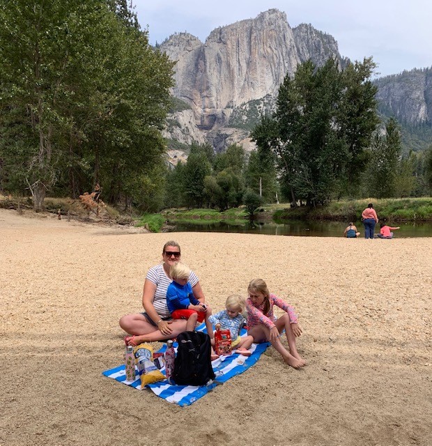 Merced River picnic